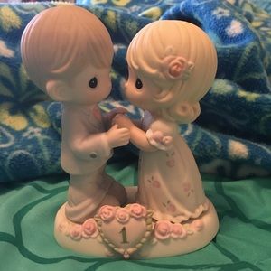 Glass figurine 1 year of marriage